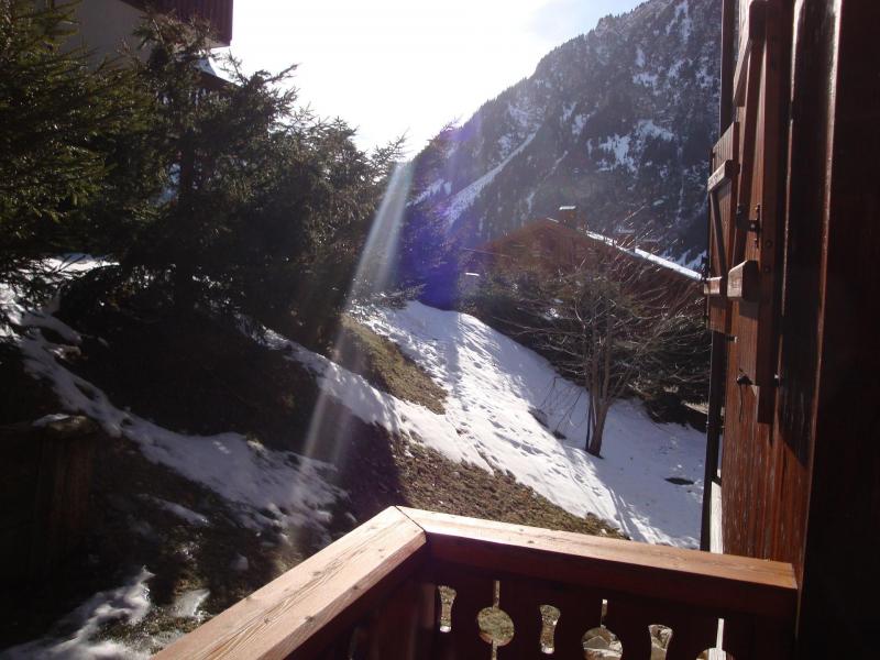 Аренда на лыжном курорте Апартаменты 3 комнат 6 чел. (9B) - Résidence les Alpages de Pralognan B - Pralognan-la-Vanoise - Терраса