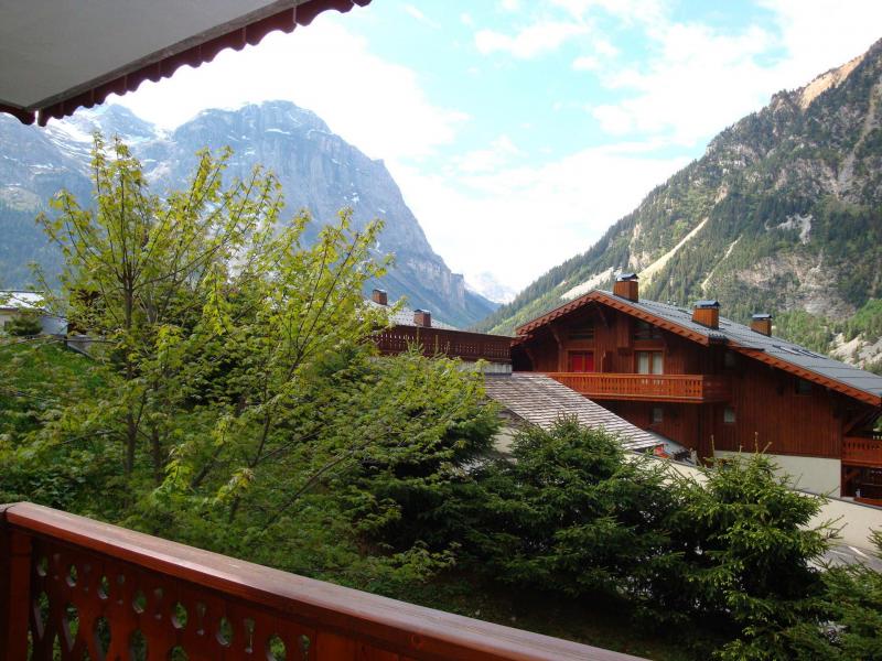 Alquiler al esquí Apartamento 3 piezas para 4 personas (8B) - Résidence les Alpages de Pralognan B - Pralognan-la-Vanoise - Terraza
