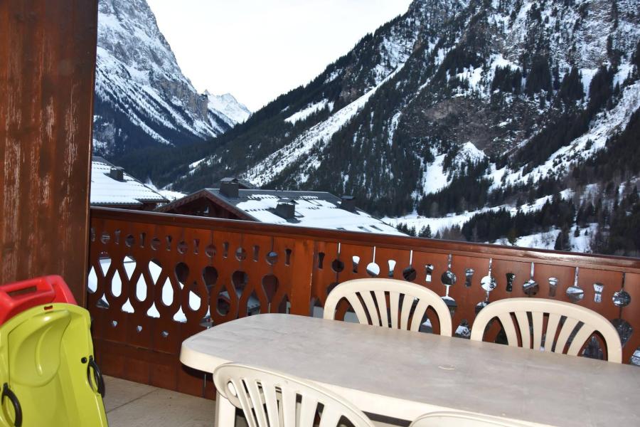 Ski verhuur Appartement duplex 4 kamers 8 personen (16B) - Résidence les Alpages de Pralognan B - Pralognan-la-Vanoise - Balkon