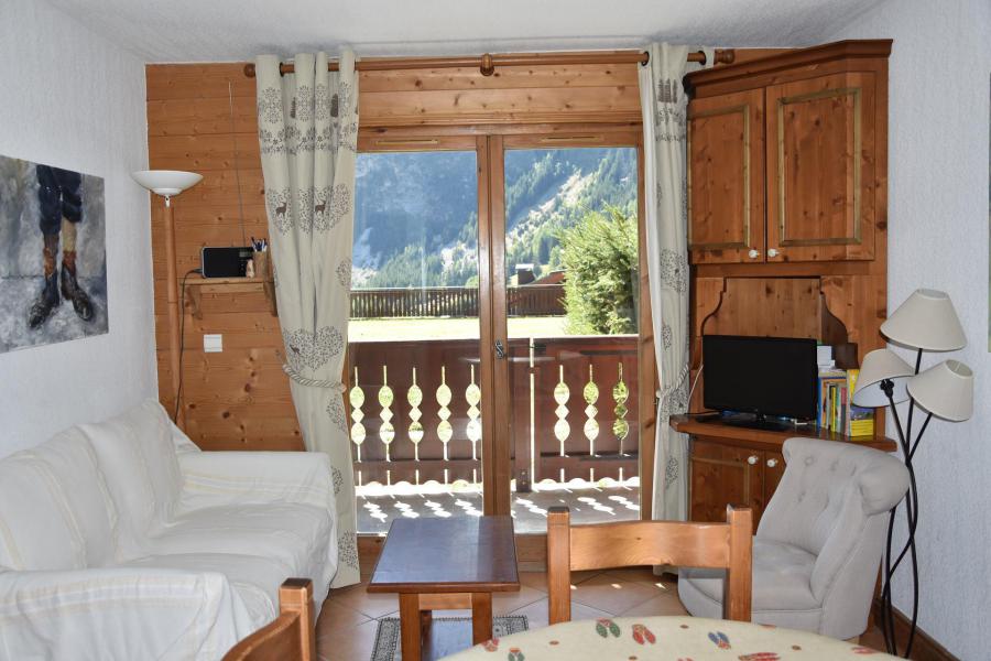 Rent in ski resort 3 room apartment 4 people (3) - Résidence les Alpages de Pralognan C - Pralognan-la-Vanoise - Living room