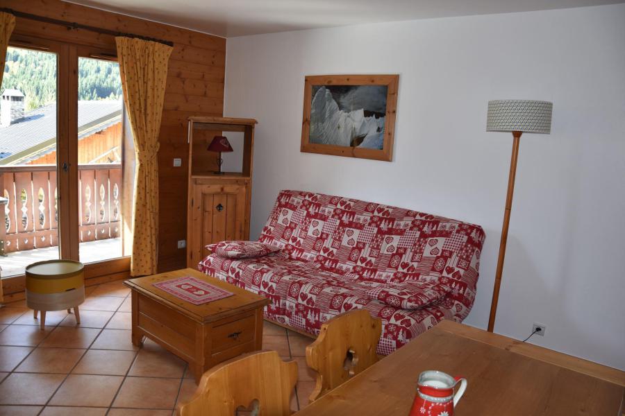 Skiverleih 3-Zimmer-Appartment für 6 Personen (6) - Résidence les Alpages de Pralognan E - Pralognan-la-Vanoise - Wohnzimmer