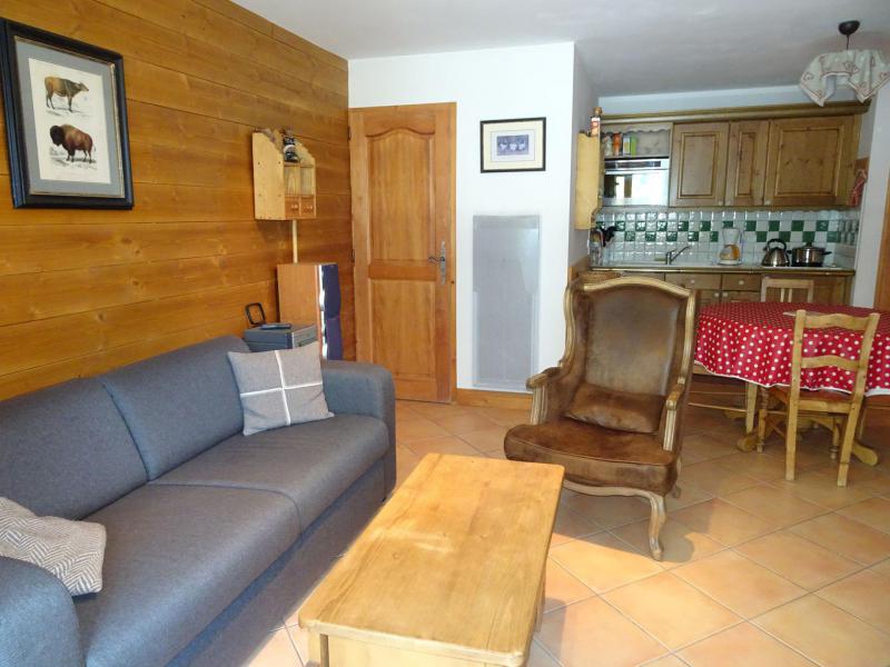 Rent in ski resort 3 room apartment 5 people (6) - Résidence les Alpages de Pralognan F - Pralognan-la-Vanoise - Living room