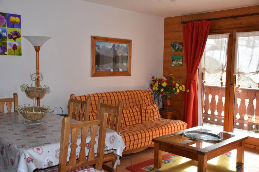Rent in ski resort 3 room apartment 6 people (9) - Résidence les Alpages de Pralognan F - Pralognan-la-Vanoise - Living room