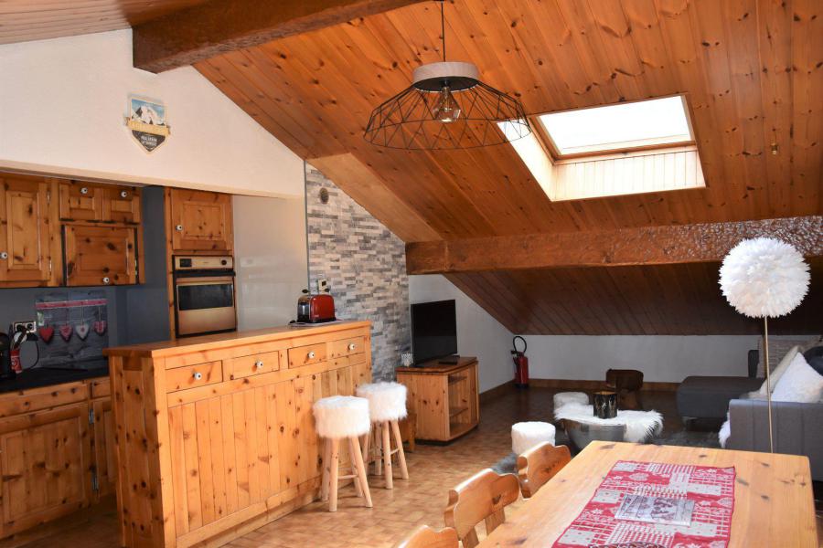 Аренда на лыжном курорте Апартаменты 3 комнат 6 чел. (6) - Résidence les Aroles - Pralognan-la-Vanoise - Салон