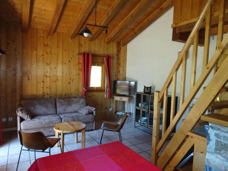 Rent in ski resort 4 room mezzanine apartment 6 people (5) - Résidence les Balcons de Villeneuve - Pralognan-la-Vanoise - Living room