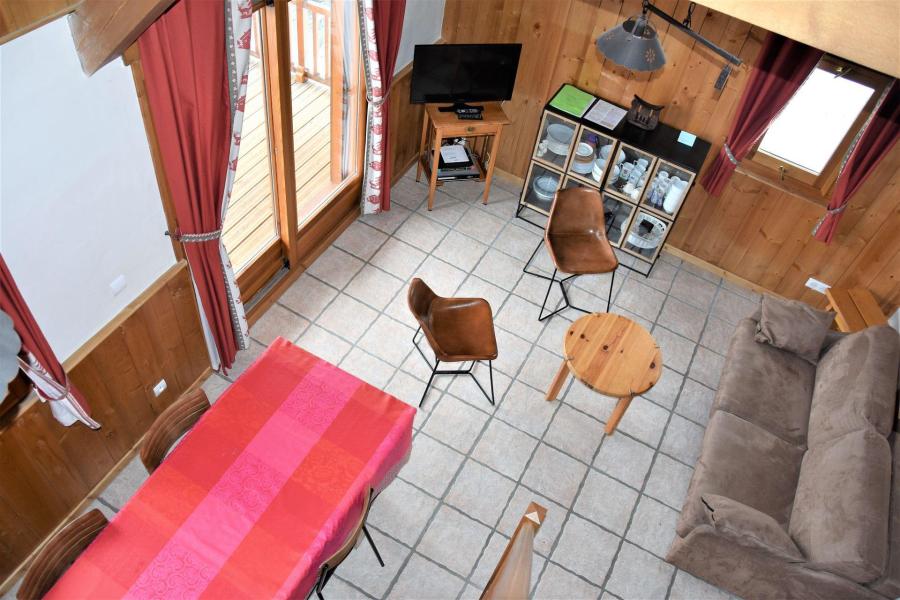 Rent in ski resort 4 room mezzanine apartment 6 people (5) - Résidence les Balcons de Villeneuve - Pralognan-la-Vanoise - Living room