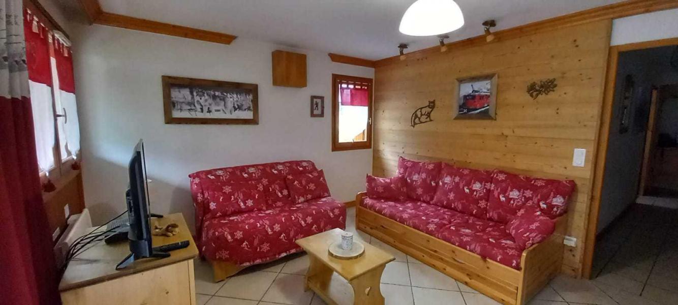 Аренда на лыжном курорте Апартаменты 3 комнат 6 чел. (1) - Résidence les Chalets de Napremont - Pralognan-la-Vanoise - Салон