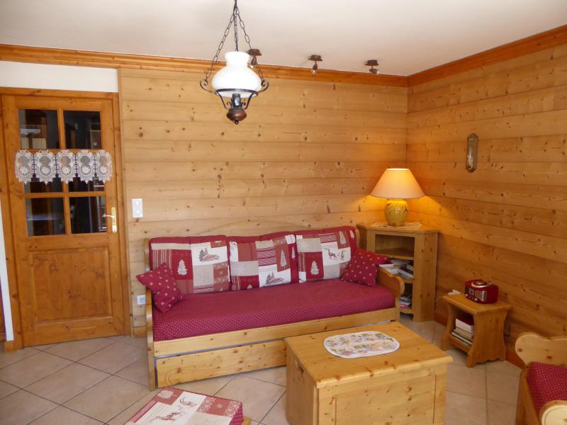 Rent in ski resort 3 room apartment 6 people (6) - Résidence les Chalets de Napremont - Pralognan-la-Vanoise - Living room