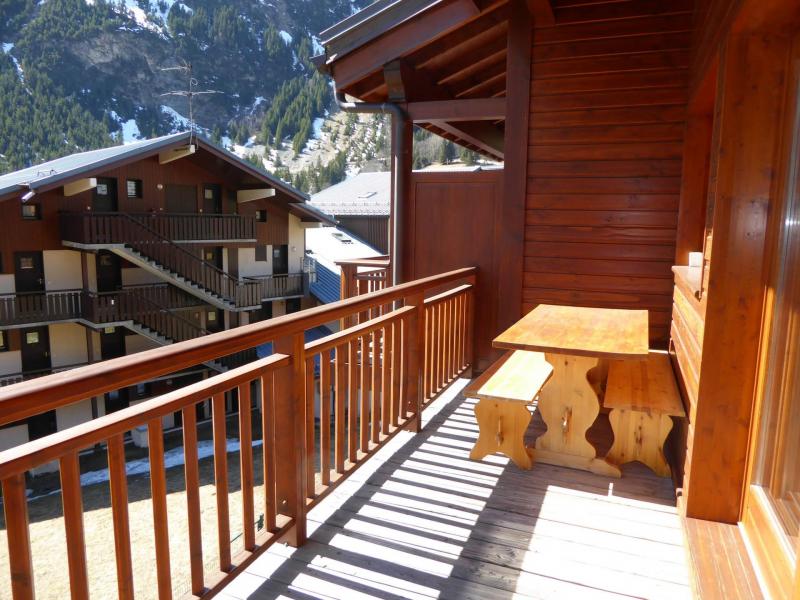 Soggiorno sugli sci Appartamento 5 stanze con mezzanino per 6 persone (11) - Résidence les Chalets de Napremont - Pralognan-la-Vanoise - Terrazza