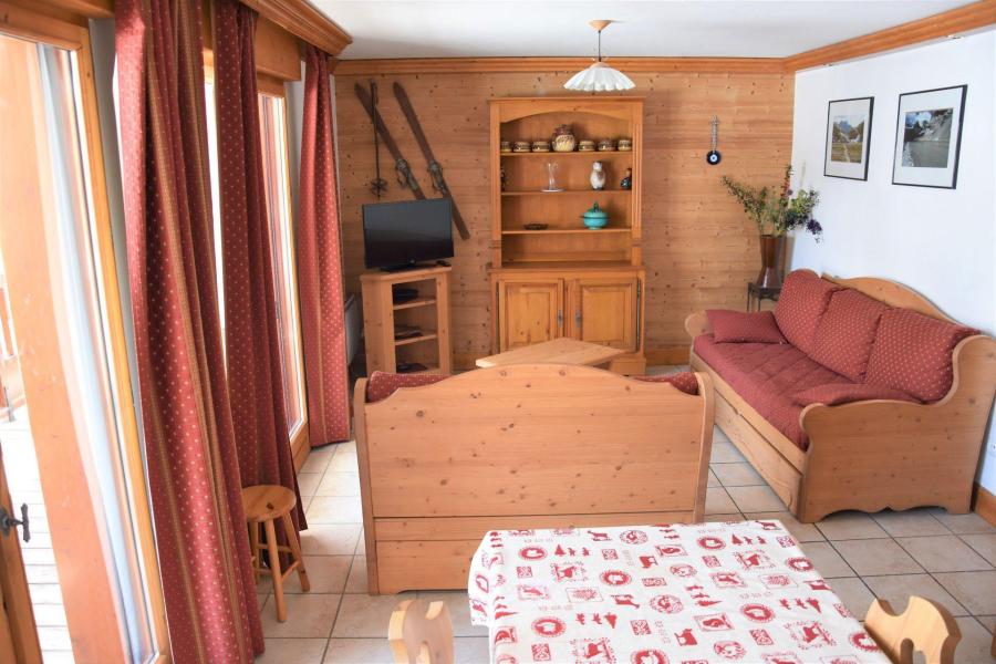 Skiverleih 3-Zimmer-Appartment für 6 Personen (6) - Résidence les Chalets du Vallonnet - Pralognan-la-Vanoise - Wohnzimmer