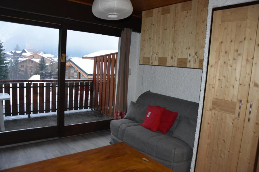 Rent in ski resort Studio 4 people (6) - Résidence les Crêtes - Pralognan-la-Vanoise - Living room