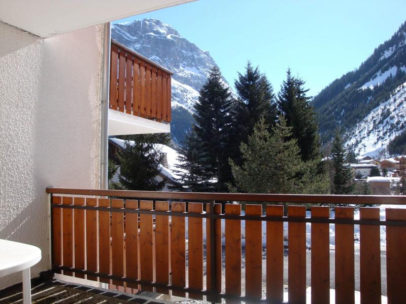 Rent in ski resort Studio 4 people (6) - Résidence les Crêtes - Pralognan-la-Vanoise - Terrace
