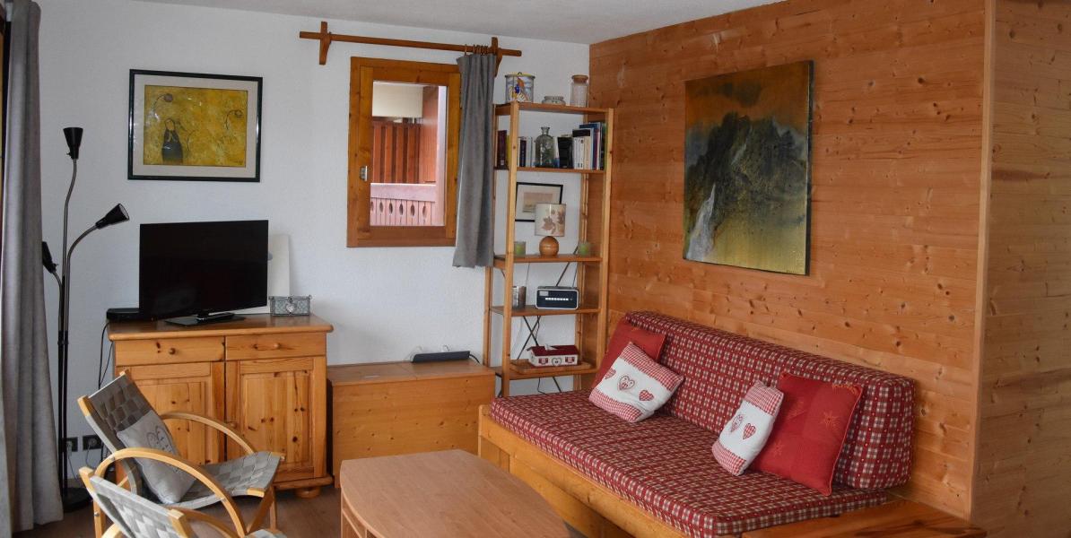 Rent in ski resort 3 room apartment 4 people (C4) - Résidence les Glaciers - Pralognan-la-Vanoise - Living room