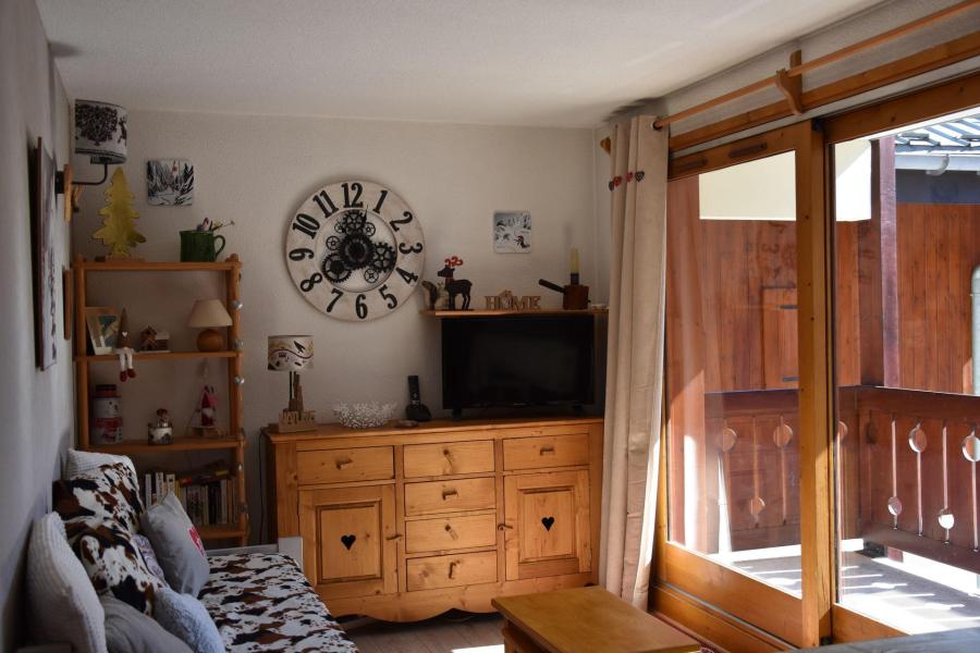 Skiverleih 3-Zimmer-Appartment für 6 Personen (B6) - Résidence les Glaciers - Pralognan-la-Vanoise - Wohnzimmer