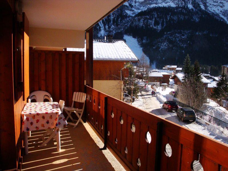 Ski verhuur Appartement 3 kamers 4 personen (C4) - Résidence les Glaciers - Pralognan-la-Vanoise - Terras