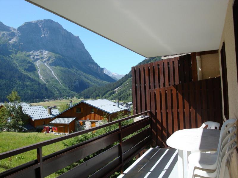 Skiverleih 3-Zimmer-Holzhütte für 6 Personen (2A) - Résidence les Hameaux de la Vanoise - Pralognan-la-Vanoise - Balkon