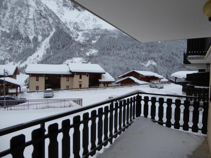 Wynajem na narty Apartament 2 pokojowy 4 osób (5C) - Résidence les Hameaux de la Vanoise - Pralognan-la-Vanoise - Balkon