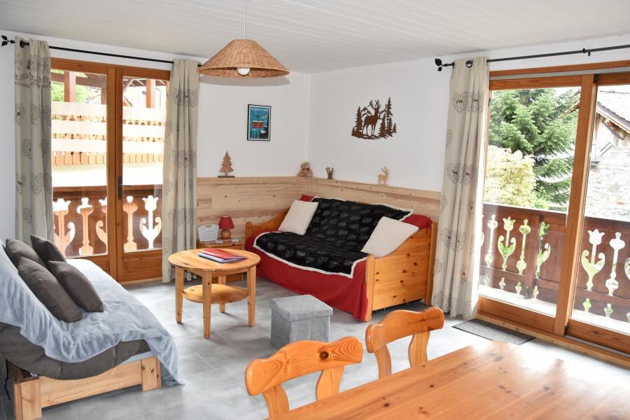 Rent in ski resort 2 room apartment 4 people (MYRTIL1) - Résidence les Myrtilles - Pralognan-la-Vanoise - Living room