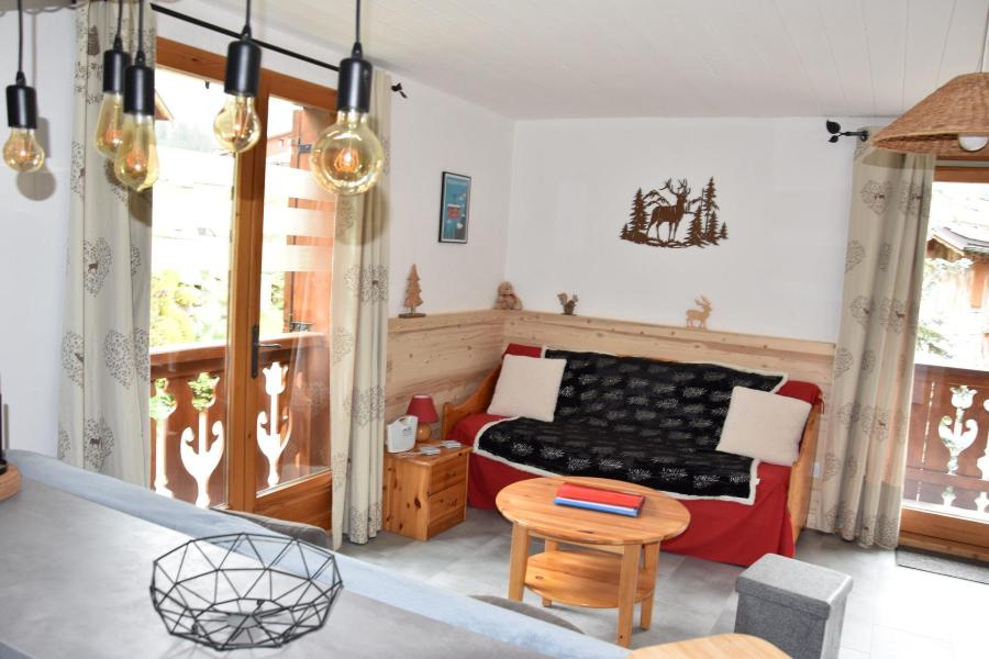 Rent in ski resort 2 room apartment 4 people (MYRTIL1) - Résidence les Myrtilles - Pralognan-la-Vanoise - Living room