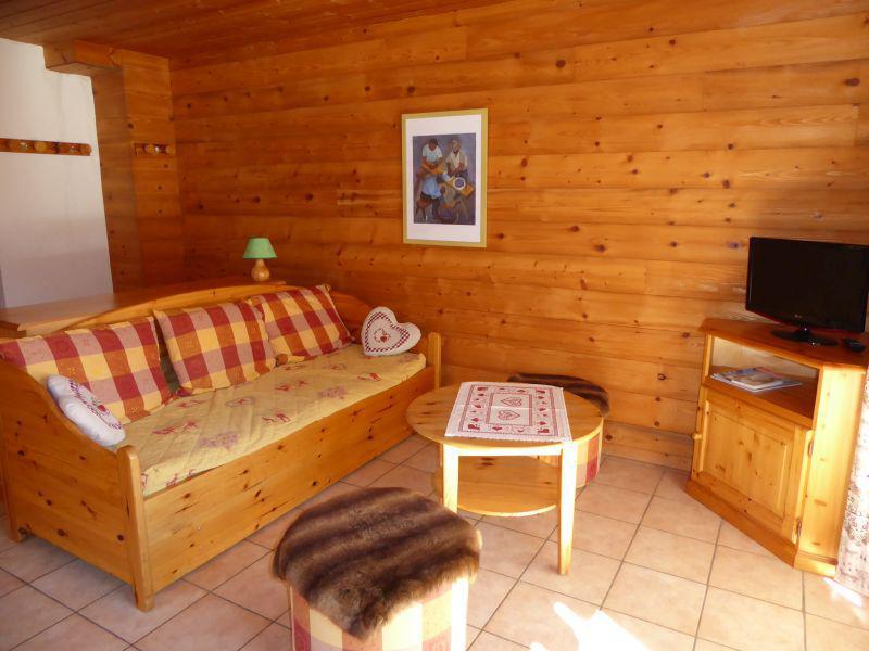 Аренда на лыжном курорте Апартаменты 3 комнат 6 чел. (2) - Résidence les Myrtilles - Pralognan-la-Vanoise - Салон