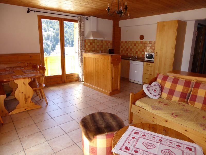 Rent in ski resort 3 room apartment 6 people (2) - Résidence les Myrtilles - Pralognan-la-Vanoise - Living room