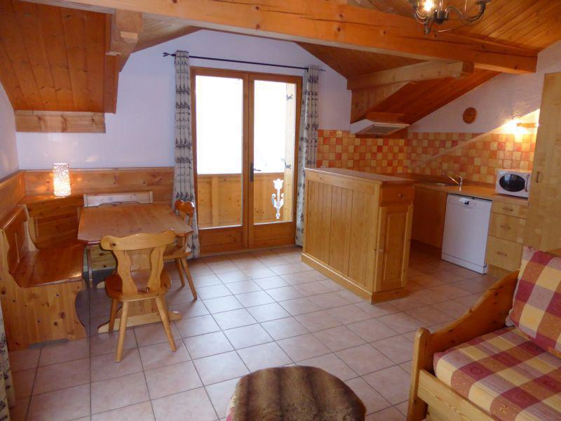 Rent in ski resort 3 room apartment 6 people (4) - Résidence les Myrtilles - Pralognan-la-Vanoise - Living room
