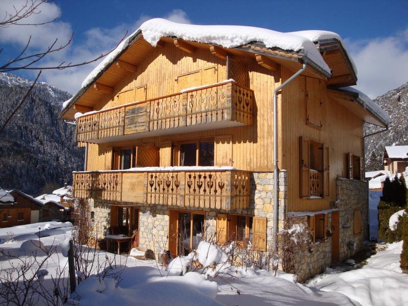 Rent in ski resort Résidence les Myrtilles - Pralognan-la-Vanoise - Winter outside