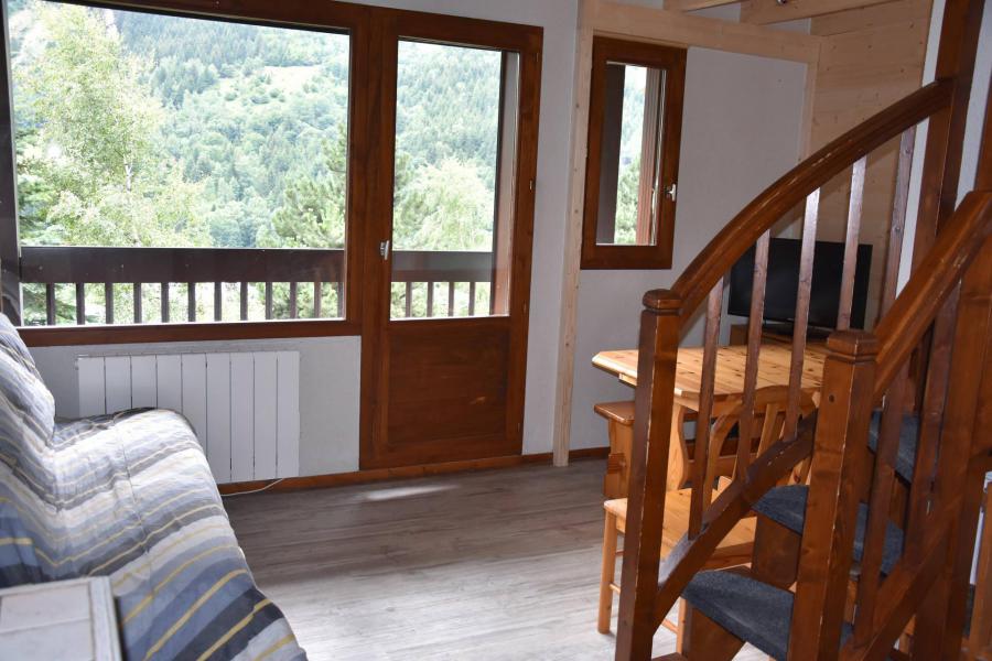 Rent in ski resort 3 room mezzanine apartment 6 people (CC5) - Résidence les Pariettes - Pralognan-la-Vanoise - Living room