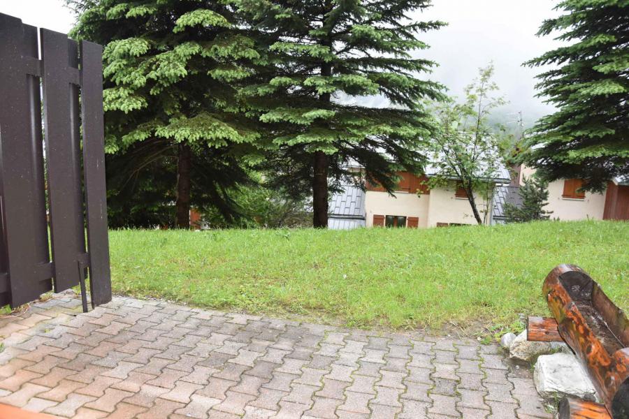 Wynajem na narty Apartament 2 pokojowy 4 osób (A1) - Résidence les Pariettes - Pralognan-la-Vanoise - Taras