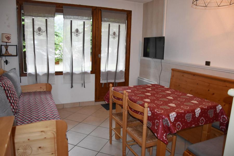 Ski verhuur Appartement 2 kamers 4 personen (A1) - Résidence les Pariettes - Pralognan-la-Vanoise - Woonkamer