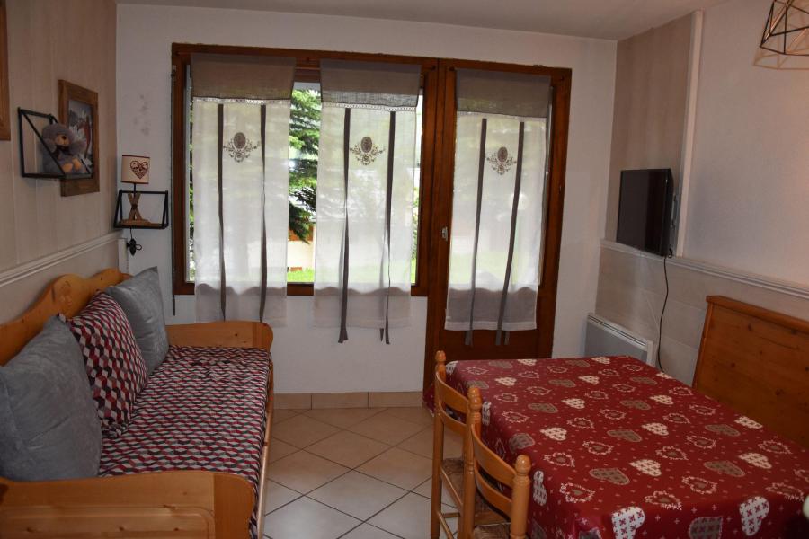 Ski verhuur Appartement 2 kamers 4 personen (A1) - Résidence les Pariettes - Pralognan-la-Vanoise - Woonkamer