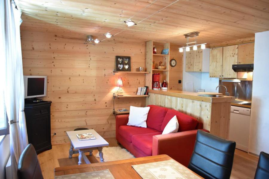 Ski verhuur Appartement 2 kamers 4 personen (5) - Résidence Sorbier - Pralognan-la-Vanoise - Woonkamer