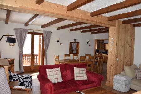 Rent in ski resort 5 room chalet 10 people - Chalet Flambeau - Pralognan-la-Vanoise - Living room