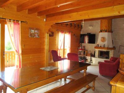 Rent in ski resort 4 room chalet 8 people - Chalet l'Hibiscus - Pralognan-la-Vanoise - Living room
