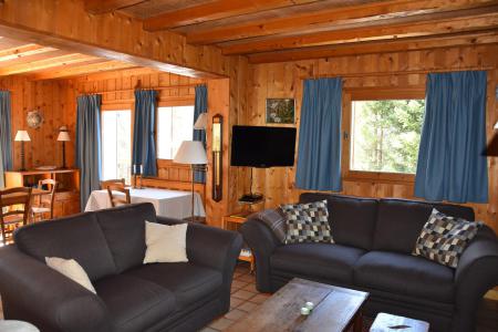 Rent in ski resort 7 room chalet 12 people - Chalet la B'Zeille - Pralognan-la-Vanoise - Living room