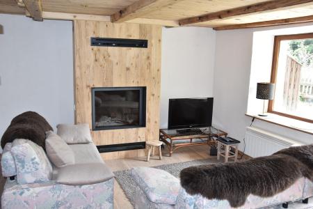 Rent in ski resort Semi-detached 3 room chalet 4 people - Chalet la Bourna de l'Ors - Pralognan-la-Vanoise - Living room