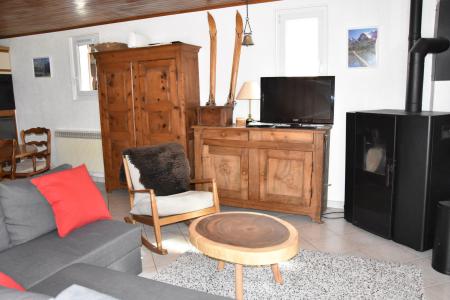 Rent in ski resort Semi-detached 3 room chalet 6 people - Chalet la Bourna de l'Ors - Pralognan-la-Vanoise - Living room