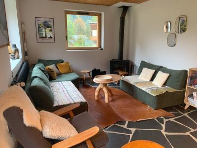 Rent in ski resort 6 room apartment 10 people - Chalet les Cibalins - Pralognan-la-Vanoise - Living room