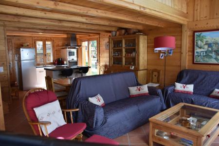 Rent in ski resort 5 room apartment 8 people - Chalet les Gentianes Bleues - Pralognan-la-Vanoise - Living room