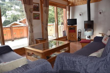 Rent in ski resort 5 room apartment 8 people - Chalet les Gentianes Bleues - Pralognan-la-Vanoise - Living room