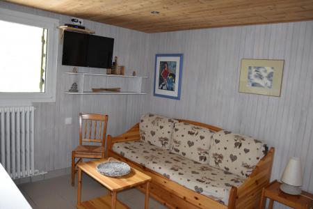 Rent in ski resort 2 room apartment 4 people - Chalet Namaste - Pralognan-la-Vanoise - Living room