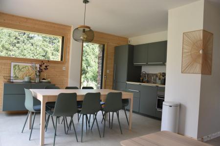 Skiverleih Duplex Wohnung 4 Zimmer 8 Personnen (A) - Chalets Les Barmes du Rocher Blanc - Pralognan-la-Vanoise - Wohnzimmer