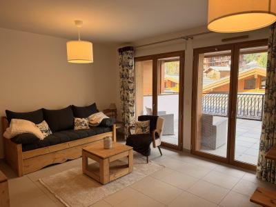 Skiverleih 3-Zimmer-Holzhütte für 4 Personen (05) - Coeur du Village - Pralognan-la-Vanoise - Wohnzimmer