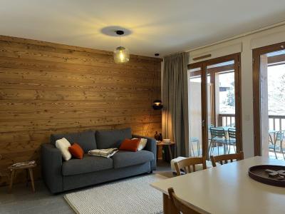 Skiverleih 4-Zimmer-Holzhütte für 6 Personen (13) - Coeur du Village - Pralognan-la-Vanoise - Wohnzimmer