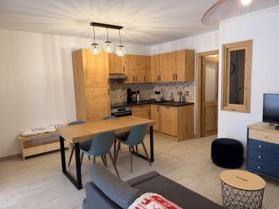 Ski verhuur Appartement 2 kabine kamers 6 personen (06) - Coeur du Village - Pralognan-la-Vanoise - Woonkamer