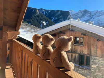 Rent in ski resort Grange D'Auguste - Pralognan-la-Vanoise - Balcony