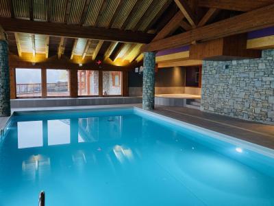 Alquiler al esquí Apartamento 2 piezas para 4 personas (A403) - Hauts de la Vanoise - Pralognan-la-Vanoise - Piscina