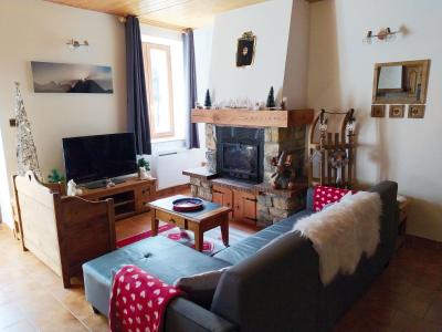 Rent in ski resort 4 room apartment 5 people - Maison Le Passe Montagne - Pralognan-la-Vanoise - Living room