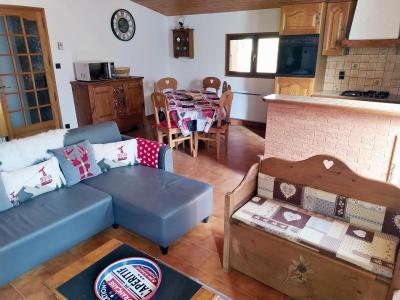 Skiverleih 4-Zimmer-Appartment für 5 Personen - Maison Le Passe Montagne - Pralognan-la-Vanoise - Wohnzimmer