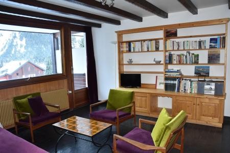 Rent in ski resort 3 room apartment 6 people (E3BIS) - Résidence Grand Marchet - Pralognan-la-Vanoise - Living room